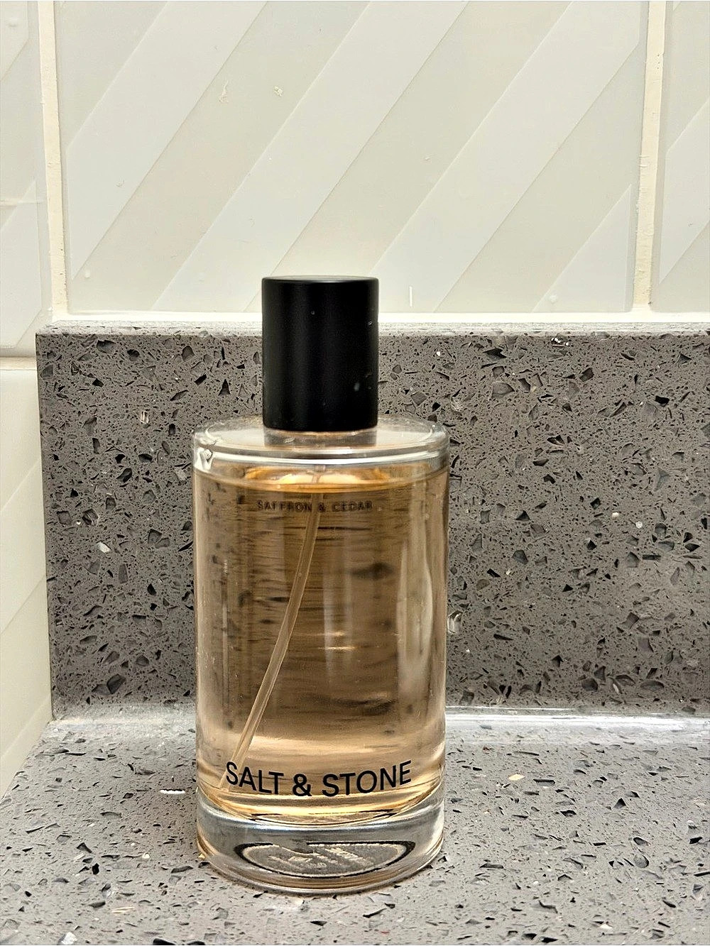 Salt & Stone Saffron & Cedar Body and Hair Fragrance Mist